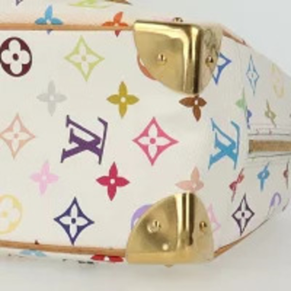 Louis Vuitton Trouville Multicolor Blanc White Handbag Monogram Multi White k - Picture 8 of 13